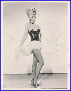 Betty Grable Autographed Inscribed Photograph
