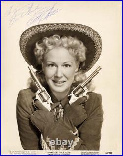 Betty Hutton Inscribed Photograph Signed