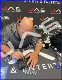 Bill Goldberg autographed signed inscribed glove WWE Roman Reigns JSA COA