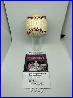 Bill Walton Signed Baseball JSA Certified Autograph Inscribed Auto UCLA 74