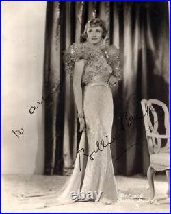 Billie Burke Autographed Inscribed Photograph