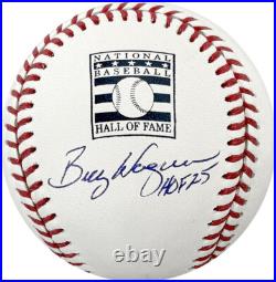 Billy Wagner Signed Autographed Hall of Fame Baseball Inscribed HOF 25 TRISTAR