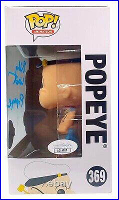 Billy West autographed signed inscribed Funko Pop #369 JSA COA Popeye Futurama