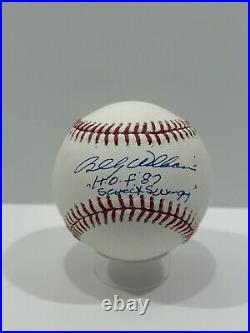 Billy Williams Autograph Signed MLB Ball Inscribed Sweet Swinging & HOF Cubs JSA