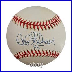 Bob Gibson Cardinals Autographed Signed Inscribed ONL Baseball (JSA COA)