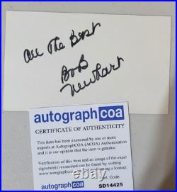 Bob Newhart Actor Signed Paper Cut Autograph Coa Inscribed All The Best