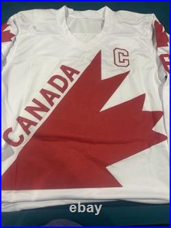 Bobby Clarke Signed Autographed Canada Custom XL Jersey HOF inscribed Beckett