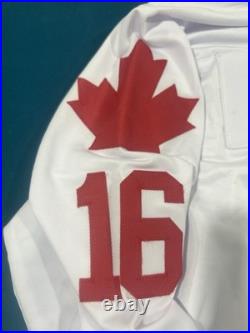 Bobby Clarke Signed Autographed Canada Custom XL Jersey HOF inscribed Beckett