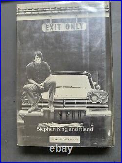 Book Stephen King Novel, Christine, First Edition Autographed And Inscribed