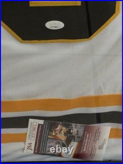 Boston Bruins Gerry Cheevers Autographed Signed Inscribed Jersey Jsa Coa