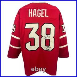 Brandon Hagel autographed signed inscribed jersey 4 Nations Canada JSA COA