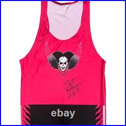 Bret The Hitman Hart autographed signed inscribed leotard singlet WWF JSA