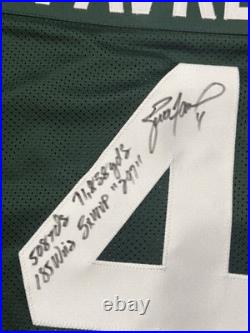 Brett Farve Autographed Signed Inscribed Jersey Greenbay Packers Farve COA