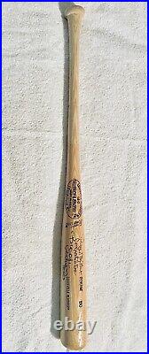 Brooks Robinson Autographed, Signed & Inscribed Baseball Bat to Ray Lewis, HOFer