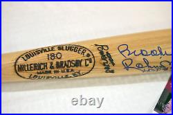 Brooks Robinson HOF 83 Autograph Signed Adirondack Bat JSA Name Inscribed