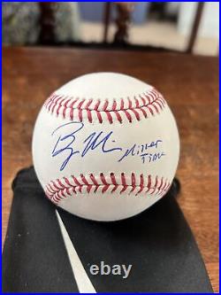 Bryce Miller Signed Major League Baseball JSA Coa Mariners Autographed Inscribed