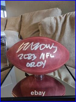 C. J. Stroud SIGNED DUKE FOOTBALL autograph Texans Fanatics COA Inscribed