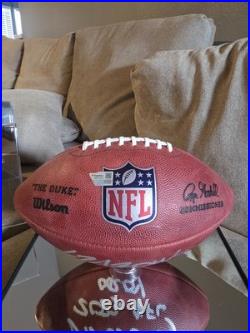 C. J. Stroud SIGNED DUKE FOOTBALL autograph Texans Fanatics COA Inscribed