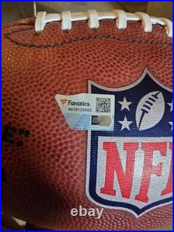 C. J. Stroud SIGNED DUKE FOOTBALL autograph Texans Fanatics COA Inscribed