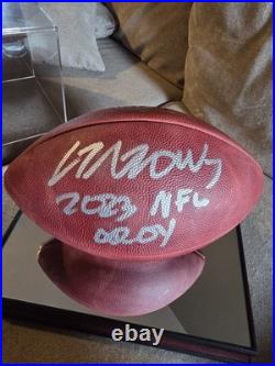C. J. Stroud SIGNED DUKE FOOTBALL autograph Texans Fanatics COA Inscribed