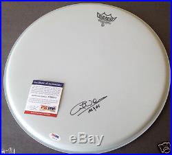 CLIFF WILLIAMS Signed Drum Head AC/DC Inscribed PSA/DNA COA Certified Autograph
