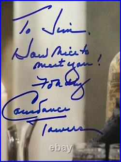 CONSTANCE TOWERS SIGNED PHOTO 8x10 GENERAL HOSPITAL AUTOGRAPH INSCRIBED