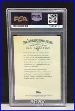 Cael Sanderson Signed Autographed Inscribed 2007 Allen And Ginter PSA Authentic