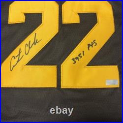 Caitlin Clark SIGNED INSCRIBED BLACK NIKE IOWA JERSEY autograph Panini COA /122