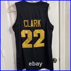 Caitlin Clark SIGNED INSCRIBED Custom IOWA XL JERSEY autograph With Holo COA
