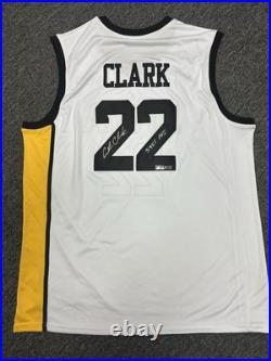 Caitlin Clark SIGNED INSCRIBED NIKE IOWA JERSEY autograph #18/122 Panini COA