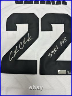 Caitlin Clark SIGNED INSCRIBED NIKE IOWA JERSEY autograph #18/122 Panini COA Caitlin Clark SIGNED INSCRIBED NIKE IOWA JERSEY autograph #18/122 Panini COA