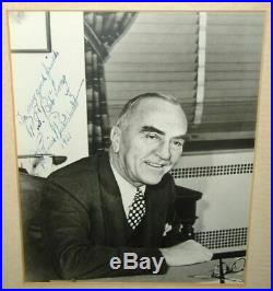 Captain Eddie Rickenbacker Signed/Inscribed PhotoMedal of Honor/Eastern Airline