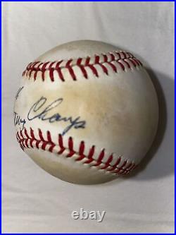 Carl Furillo autographed signed inscribed batting champ ONL Feeney Baseball PSA