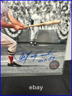 Carl Yastrzemski Signed Inscribed Autographed 8x10 Photo Picture JSA COA