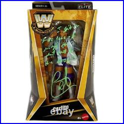 Carlito autographed signed inscribed figure JSA WWE Elite Legends Series