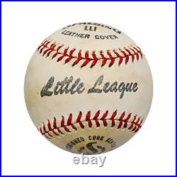 Casey Stengel Yankees Autograph Signed Inscribed Official Little League Ball JSA