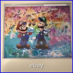 Charles Martinet Signed 8x10 Photo Mario Luigi Autograph Voice Actor Inscribed