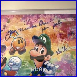 Charles Martinet Signed 8x10 Photo Mario Luigi Autograph Voice Actor Inscribed