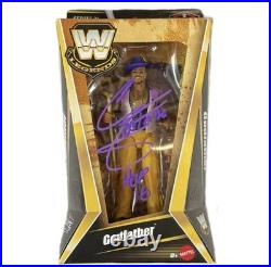 Charles Wright autographed signed inscribed figure JSA WWF WWE Godfather Shango