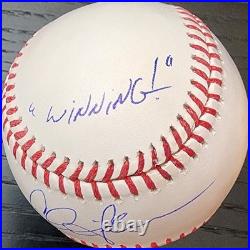 Charlie Sheen Autographed Signed Rawlings OMLB Baseball Inscribed Winning BAS