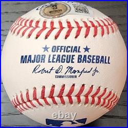 Charlie Sheen Autographed Signed Rawlings OMLB Baseball Inscribed Winning BAS
