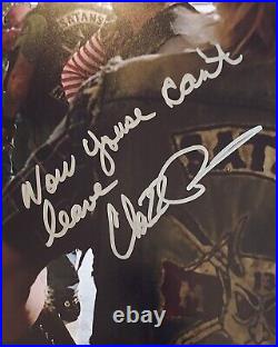 Chazz Palminteri Autographed Signed Inscribed Now Youse Cant Leave Bas