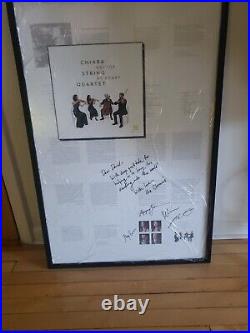 Chiara Quartet Strings By Heart Inscribed/Signed Poster