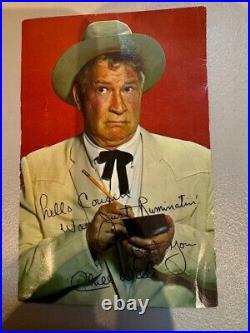 Chill Wills Inscribed Photograph Signed