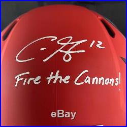Chris Godwin autographed signed inscribed Full Size Helmet AMP Buccaneers JSA