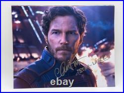 Chris Pratt Rare Inscribed Star Lord Signed Autographed Photo Authentic 8X10 COA