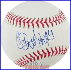 Chris Webber Autographed ML Baseball Inscribed 4 Psa Michigan Fab Five
