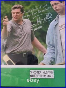 Christopher McDonald Signed/Inscribed Happy Gilmore 11x14 Framed Photo JSA COA