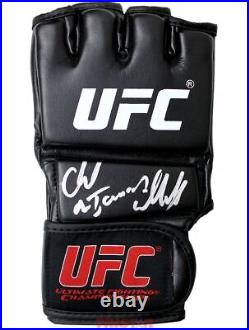 Chuck Liddell Signed Autographed UFC Glove Inscribed Iceman TRISTAR