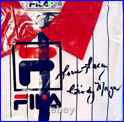 Cindy Morgan Signed & Inscribed Caddyshack FILA Polo BAS Autograph New withTags